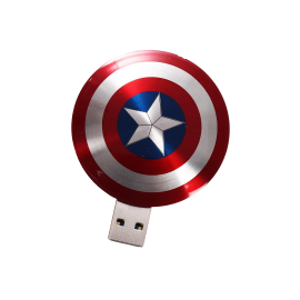 Infothink Marvel Captain America Slim Shield USB Flash Drive 16GB